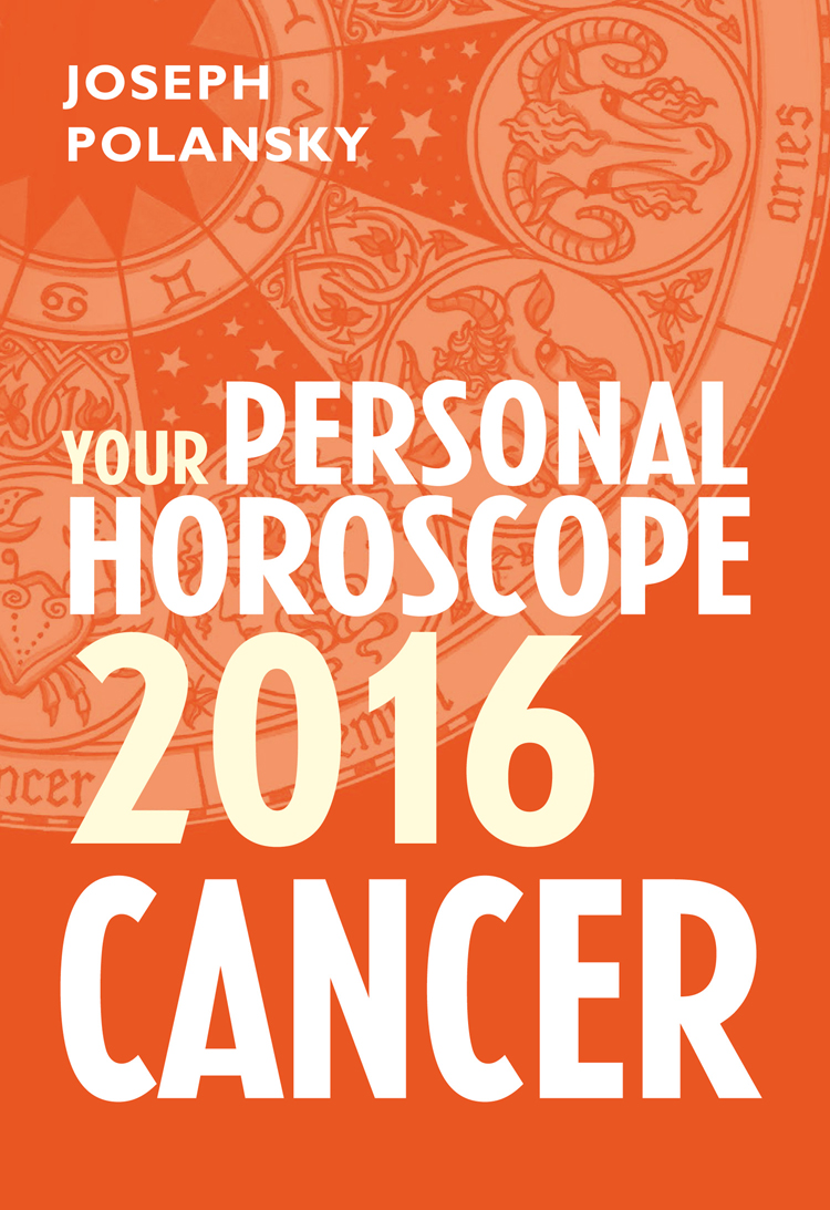 Обложка книги «Cancer 2016: Your Personal Horoscope»