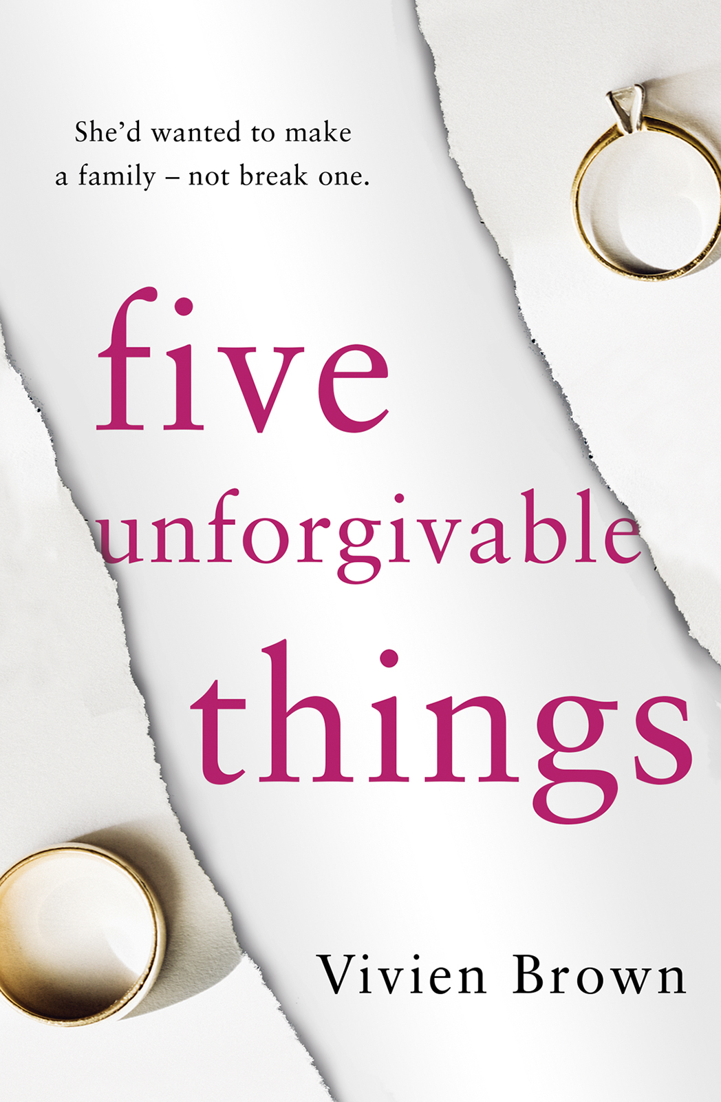 Обложка книги «Five Unforgivable Things»