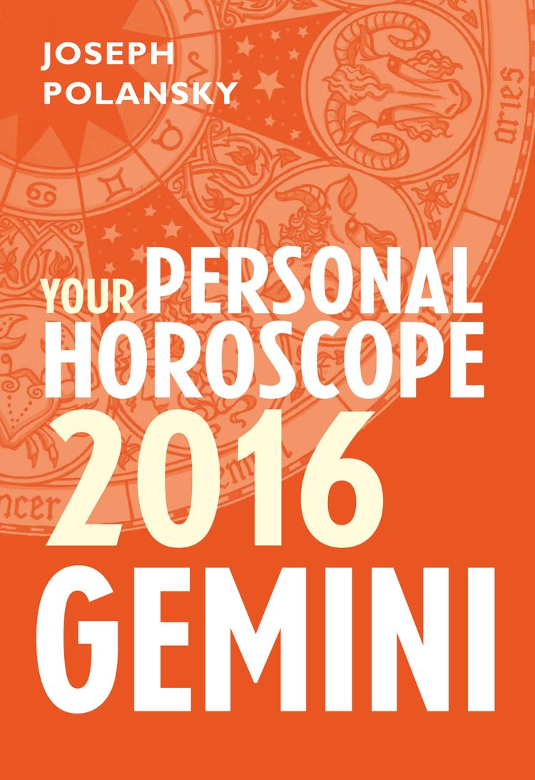 Обложка книги «Gemini 2016: Your Personal Horoscope»