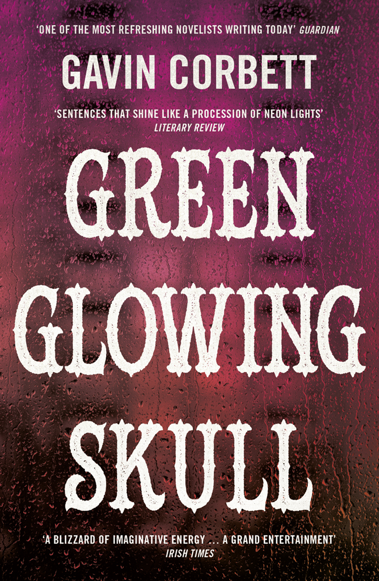 Обложка книги «Green Glowing Skull»