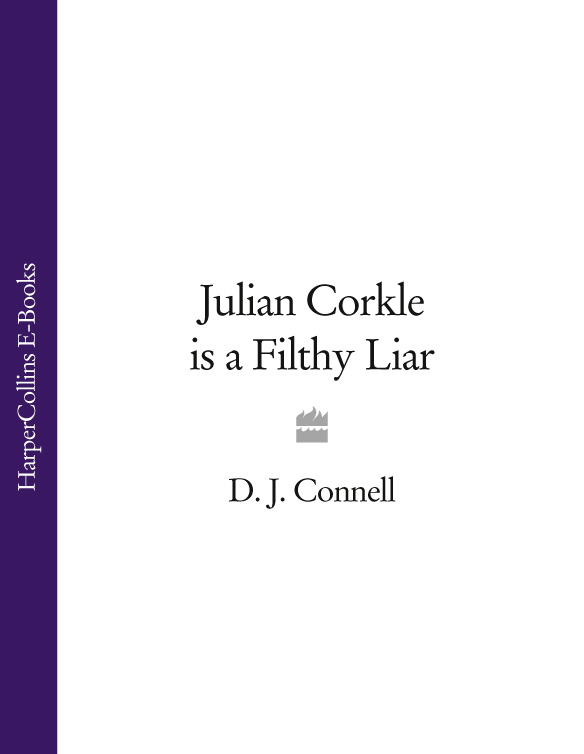 Обложка книги «Julian Corkle is a Filthy Liar»
