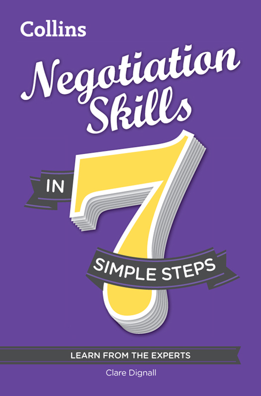 Обложка книги «Negotiation Skills in 7 simple steps»