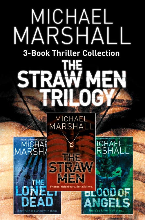 Обложка книги «The Straw Men 3-Book Thriller Collection: The Straw Men, The Lonely Dead, Blood of Angels»