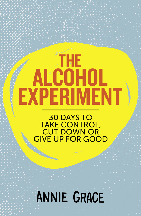 Обложка книги «The Alcohol Experiment: 30 days to take control, cut down or give up for good»
