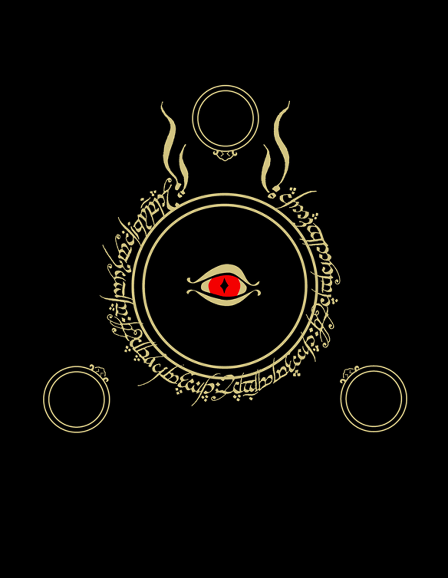 Обложка книги «The Lord of the Rings: The Fellowship of the Ring, The Two Towers, The Return of the King»