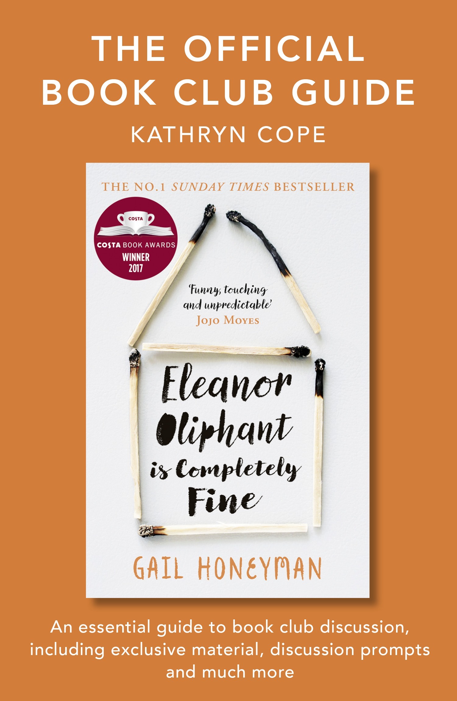 Обложка книги «The Official Book Club Guide: Eleanor Oliphant is Completely Fine»
