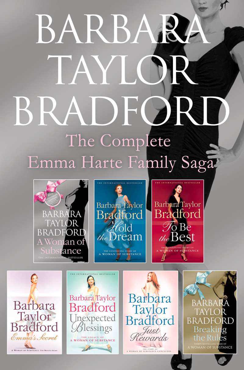 Обложка книги «The Emma Harte 7-Book Collection: A Woman of Substance, Hold the Dream, To Be the Best, Emma’s Secret, Unexpected Blessings, Just Rewards, Breaking the Rules»