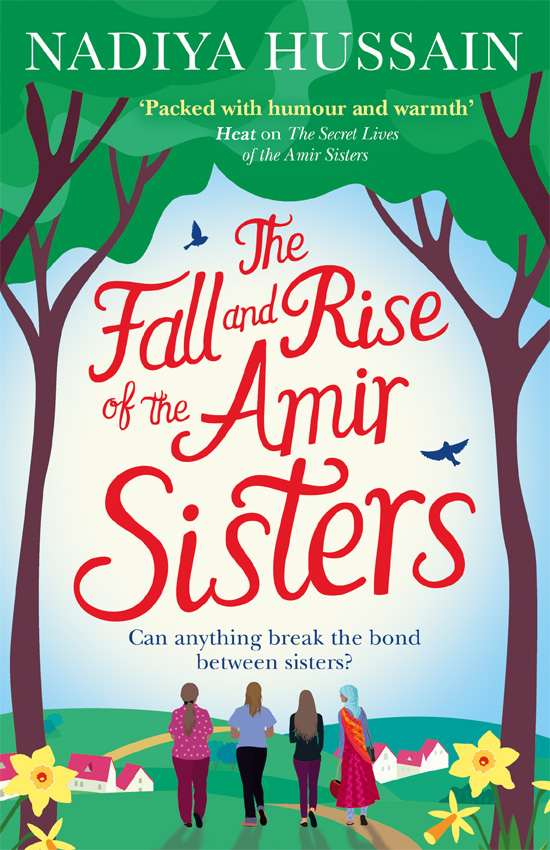 Обложка книги «The Fall and Rise of the Amir Sisters»