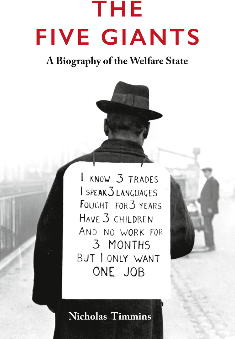 Обложка книги «The Five Giants [New Edition]: A Biography of the Welfare State»