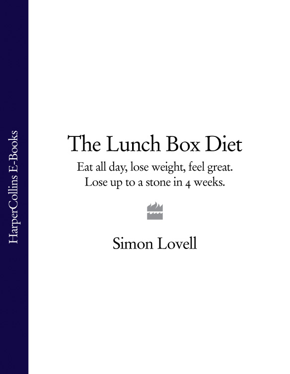 Обложка книги «The Lunch Box Diet: Eat all day, lose weight, feel great. Lose up to a stone in 4 weeks.»
