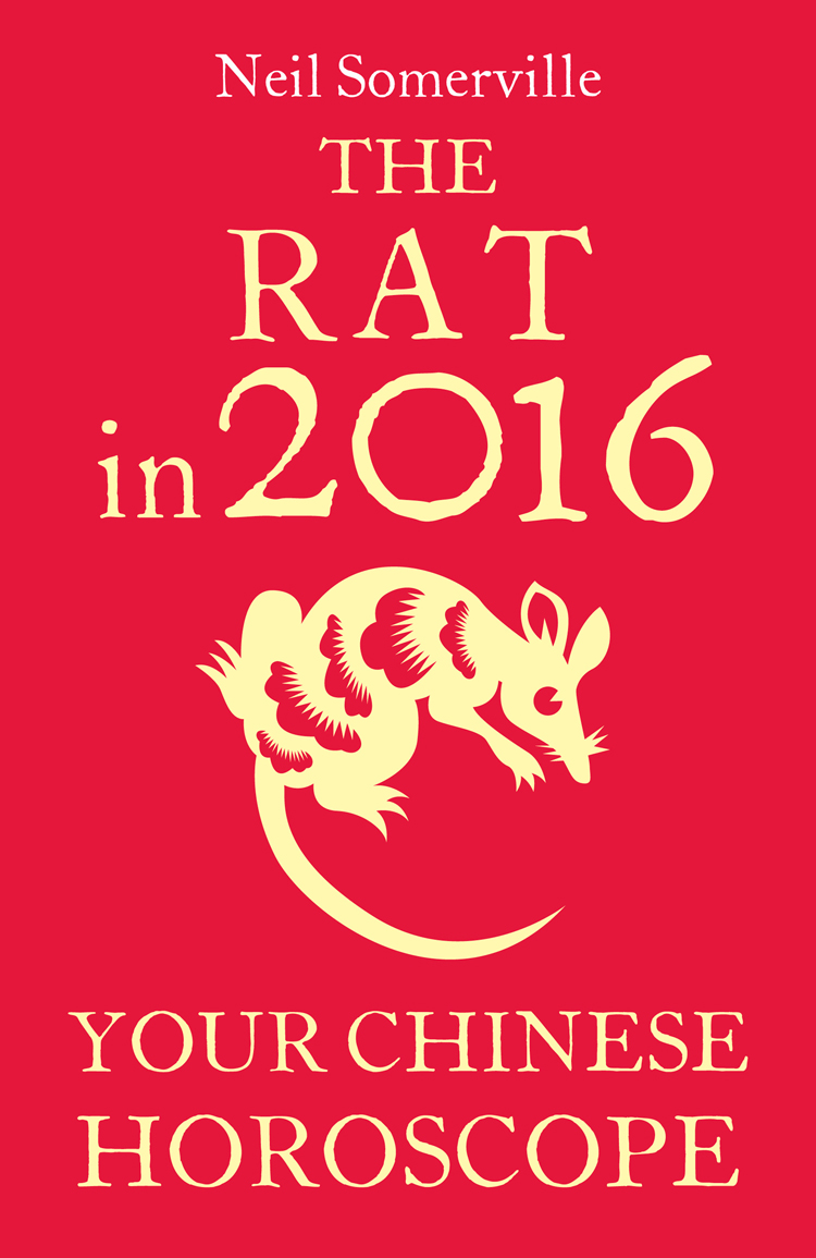 Обложка книги «The Rat in 2016: Your Chinese Horoscope»