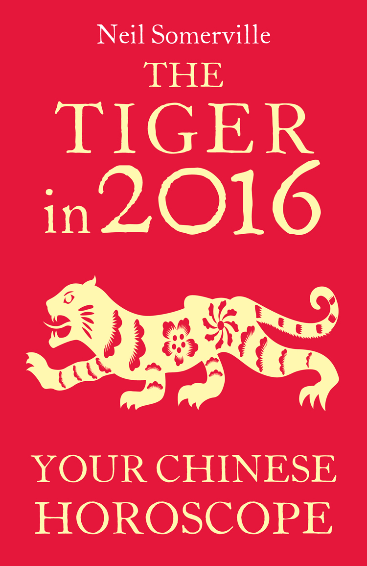 Обложка книги «The Tiger in 2016: Your Chinese Horoscope»