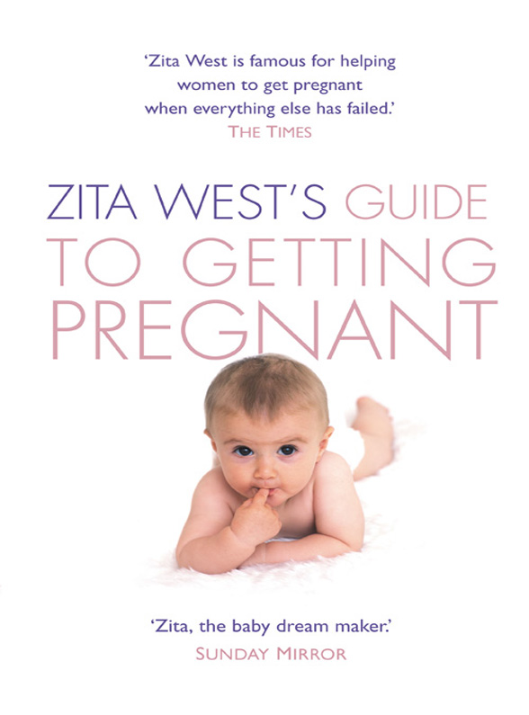 Обложка книги «Zita West’s Guide to Getting Pregnant»