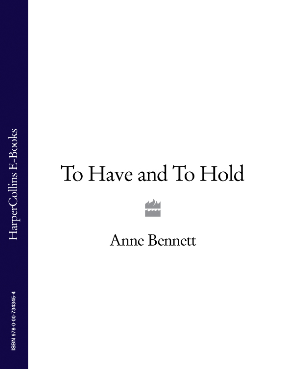 Обложка книги «To Have and To Hold»