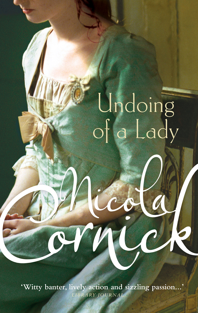 Обложка книги «Undoing of a Lady»