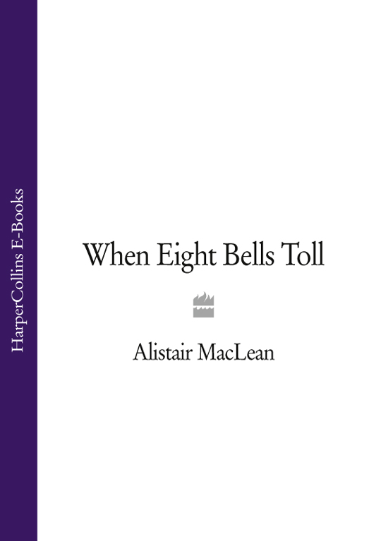 Обложка книги «When Eight Bells Toll»