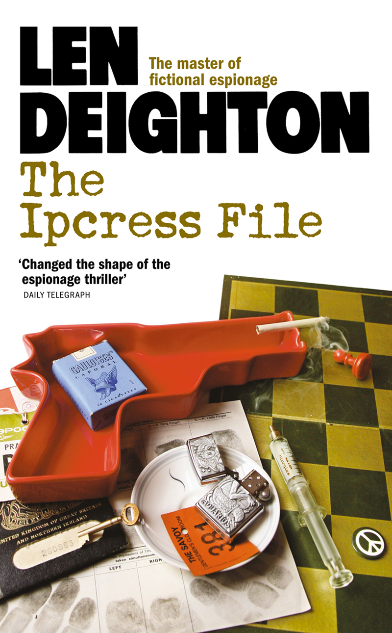 Обложка книги «The Ipcress File»