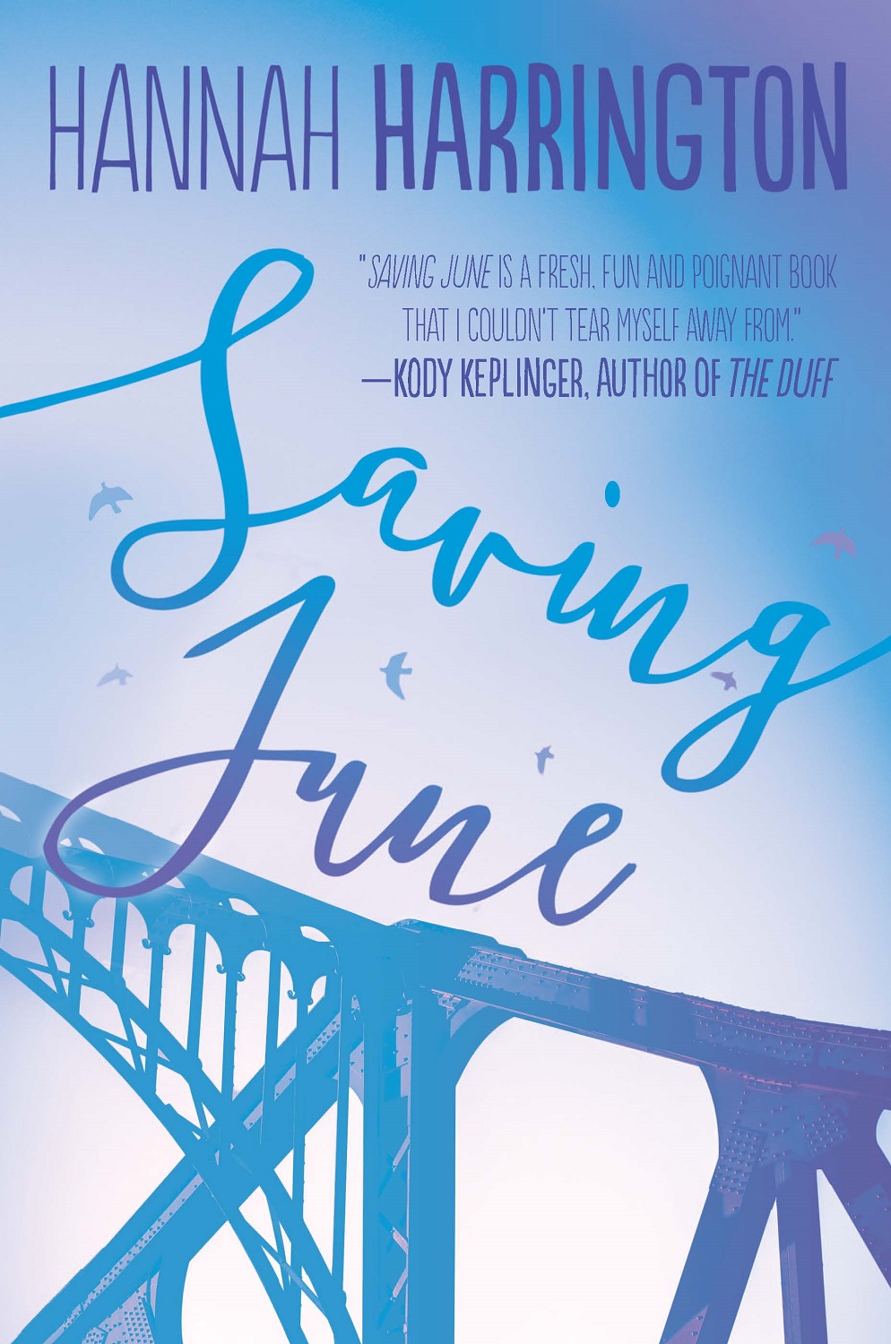 Обложка книги «Saving June»