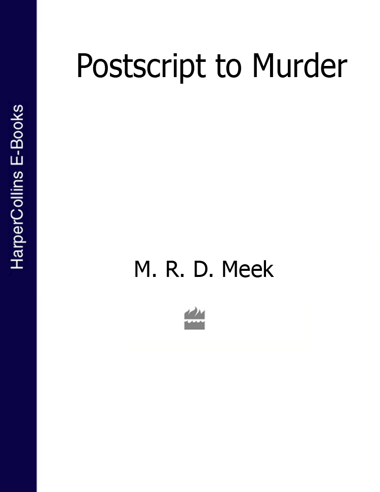 Обложка книги «Postscript to Murder»