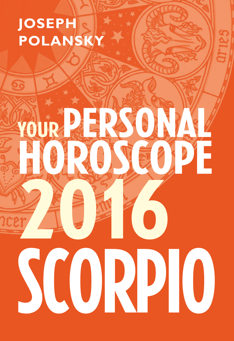 Обложка книги «Scorpio 2016: Your Personal Horoscope»
