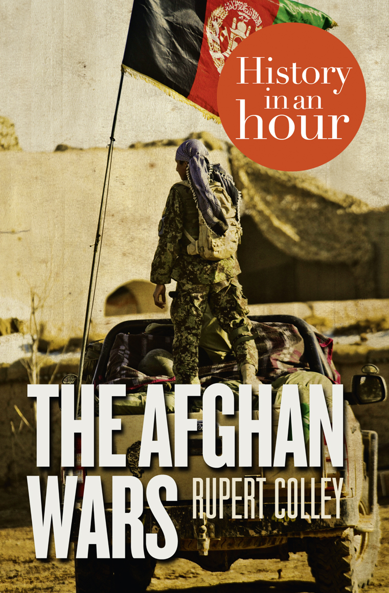 Обложка книги «The Afghan Wars: History in an Hour»