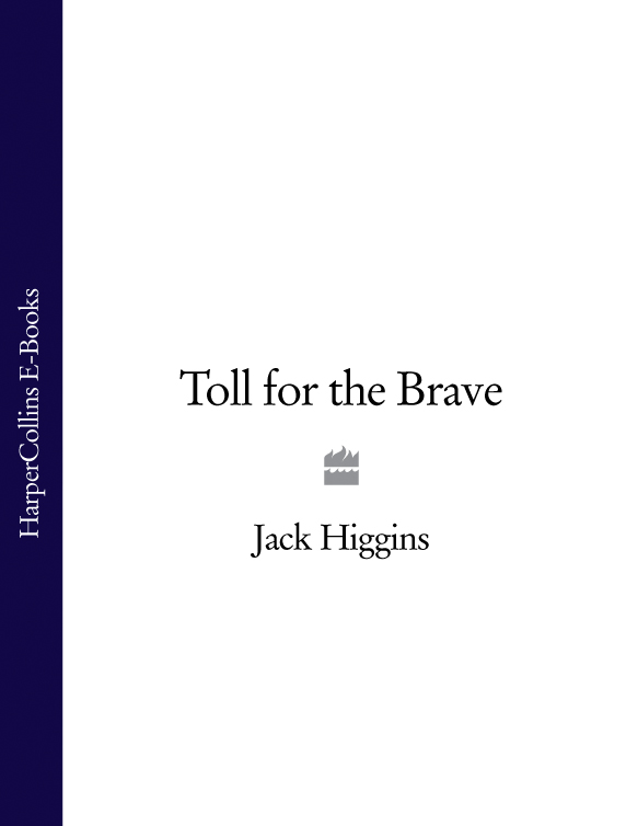 Обложка книги «Toll for the Brave»