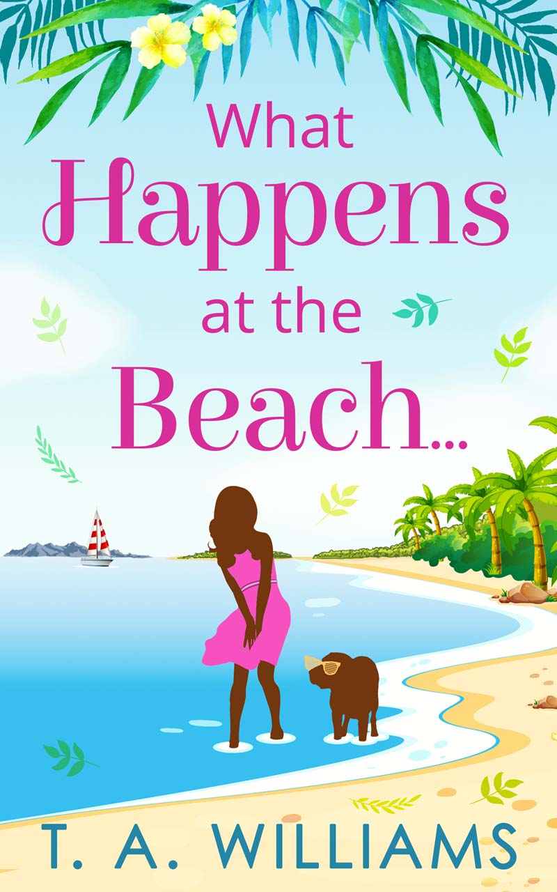 Обложка книги «What Happens at the Beach...»
