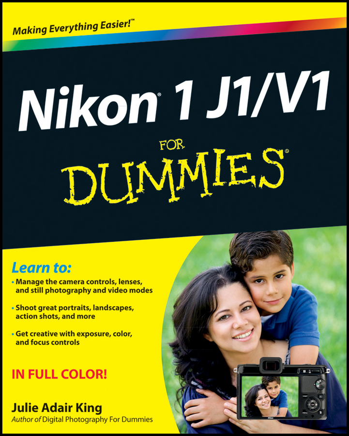 Обложка книги «Nikon 1 J1/V1 For Dummies»