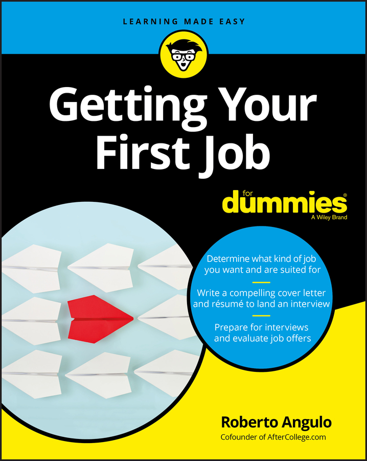 Обложка книги «Getting Your First Job For Dummies»