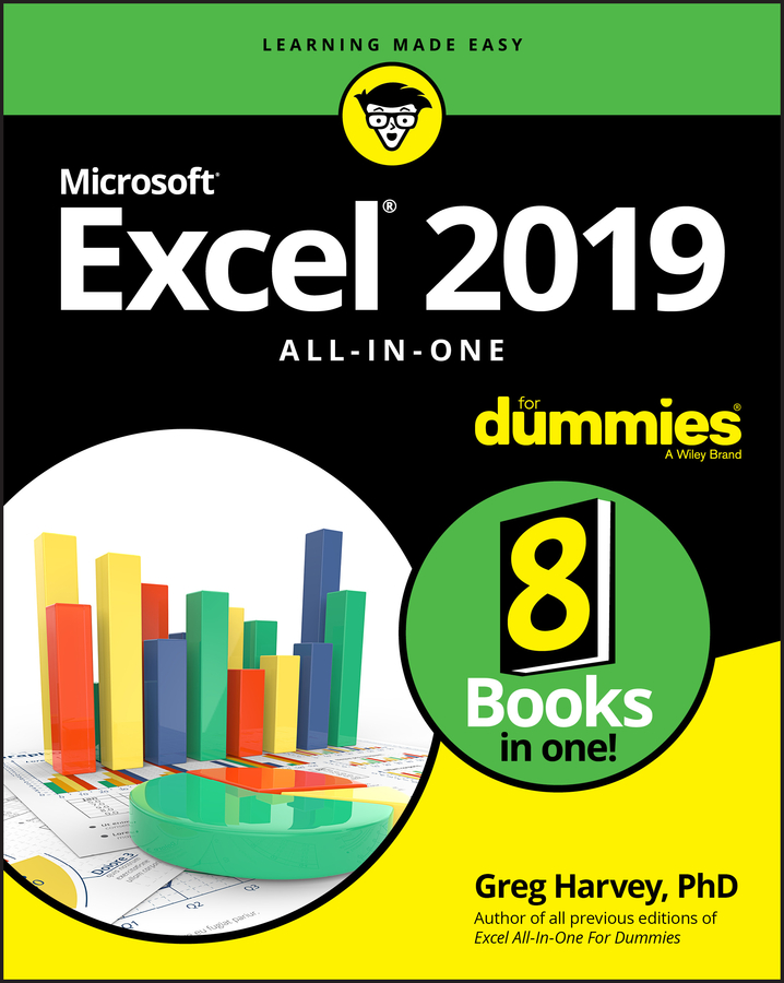 Обложка книги «Excel 2019 All-in-One For Dummies»