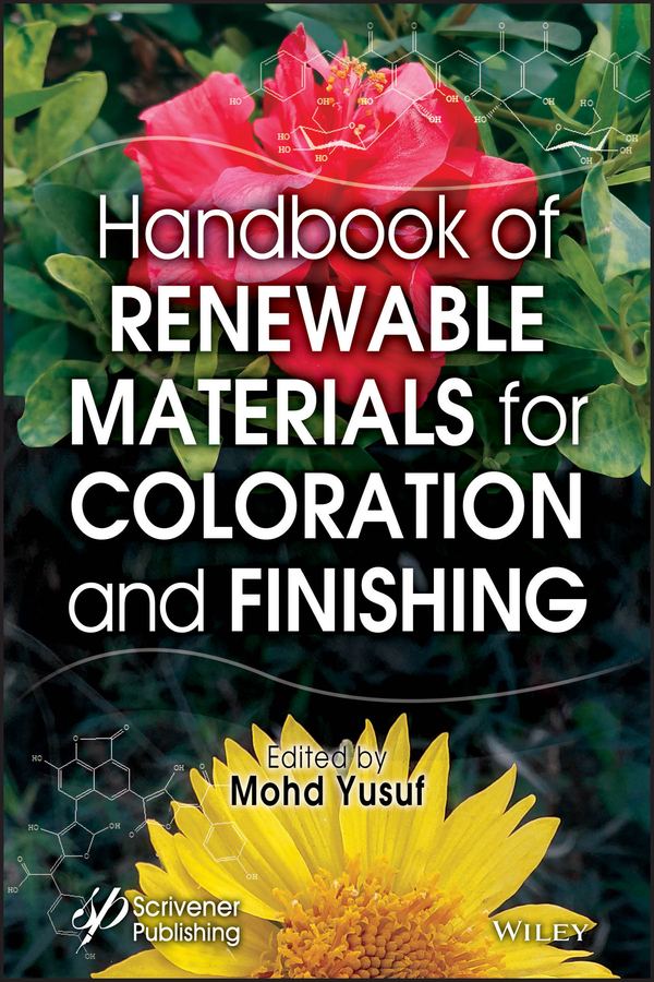 Обложка книги «Handbook of Renewable Materials for Coloration and Finishing»