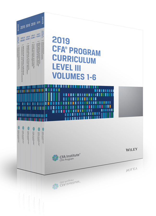 Обложка книги «CFA Program Curriculum 2019 Level III Volumes 1-6 Box Set»
