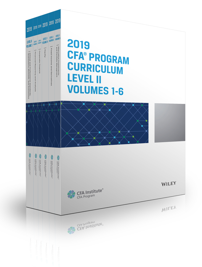 Обложка книги «CFA Program Curriculum 2019 Level II Volumes 1-6 Box Set»