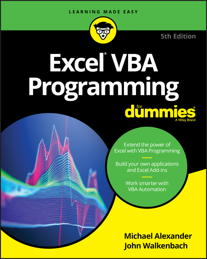 Обложка книги «Excel VBA Programming For Dummies»
