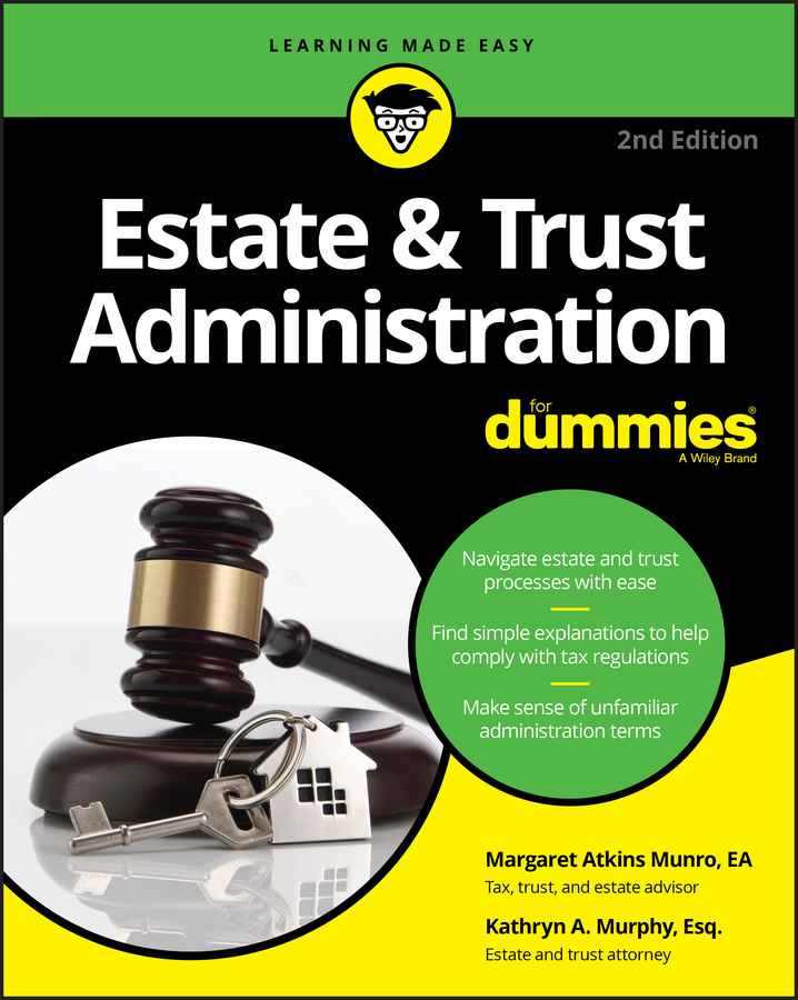 Обложка книги «Estate & Trust Administration For Dummies»