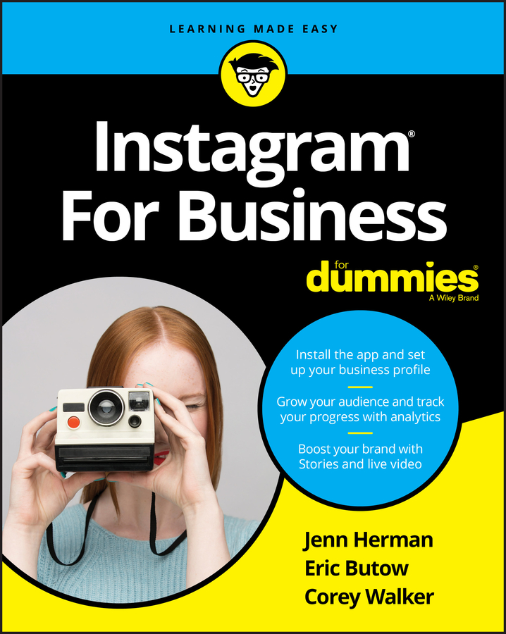Обложка книги «Instagram For Business For Dummies»