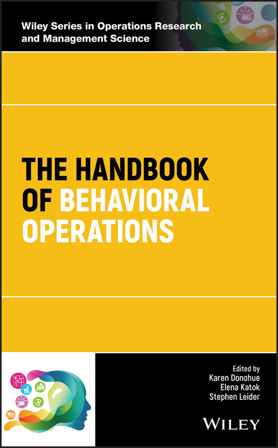 Обложка книги «The Handbook of Behavioral Operations»