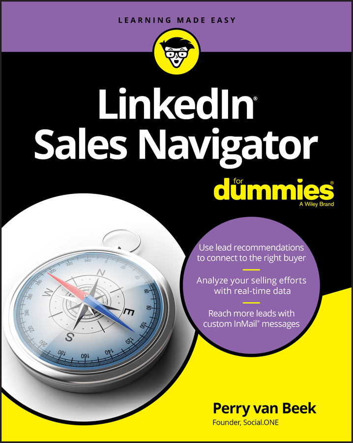 Обложка книги «LinkedIn Sales Navigator For Dummies»