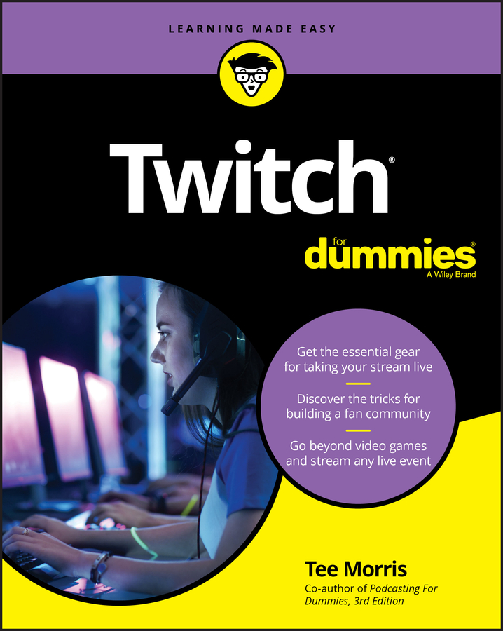 Обложка книги «Twitch For Dummies»