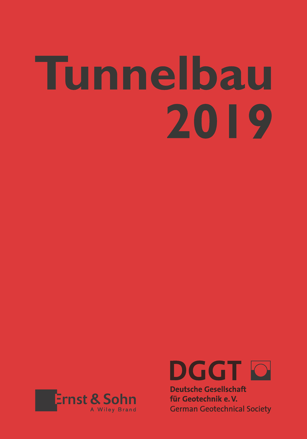 Обложка книги «Taschenbuch für den Tunnelbau 2019»