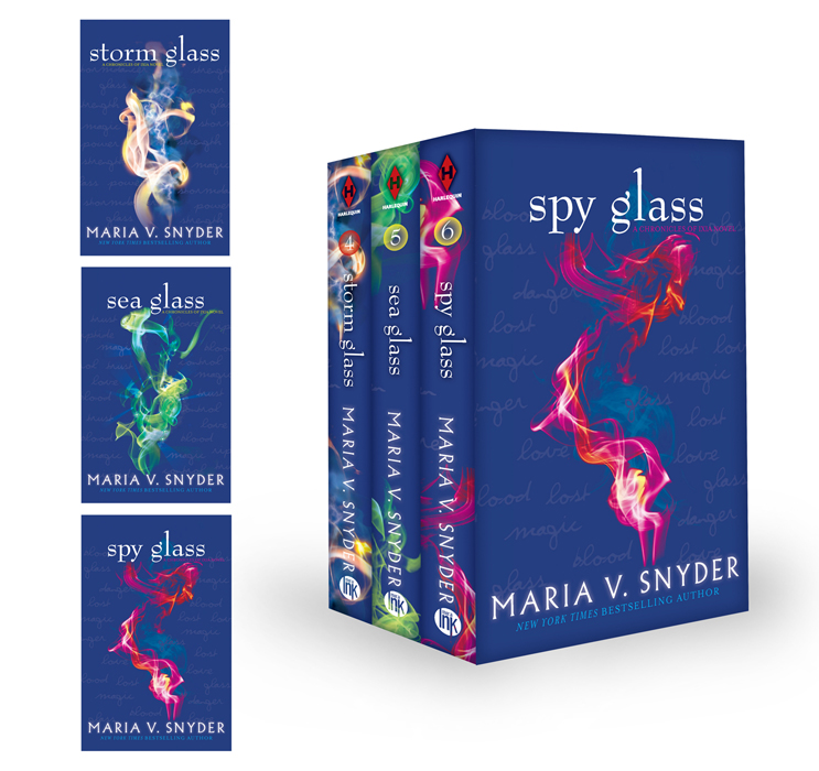 Обложка книги «Glass Collection: Storm Glass / Sea Glass / Spy Glass»