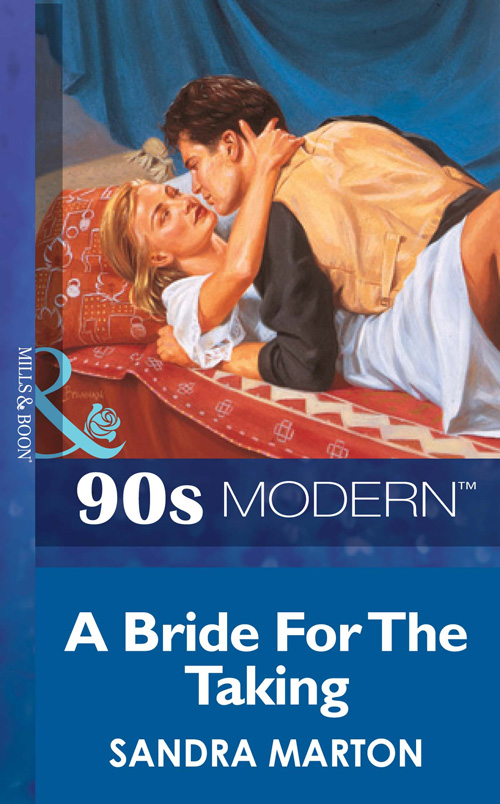 Обложка книги «A Bride For The Taking»