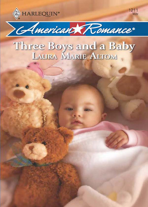Обложка книги «Three Boys and a Baby»