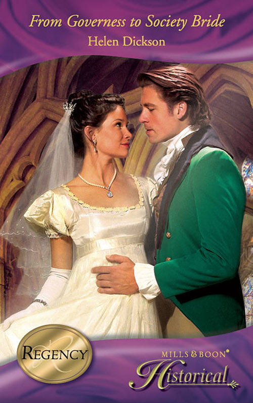 Обложка книги «From Governess to Society Bride»