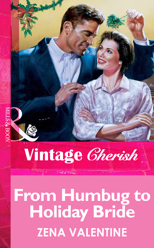 Обложка книги «From Humbug To Holiday Bride»