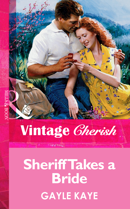 Обложка книги «Sheriff Takes A Bride»