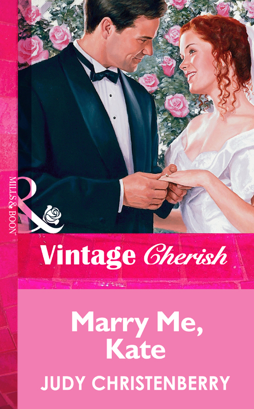 Обложка книги «Marry Me, Kate»