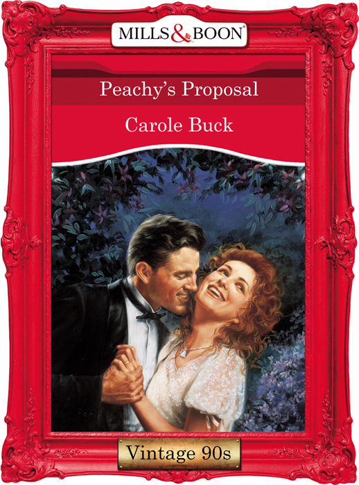 Обложка книги «Peachy's Proposal»