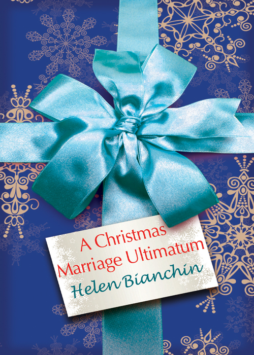 Обложка книги «A Christmas Marriage Ultimatum»