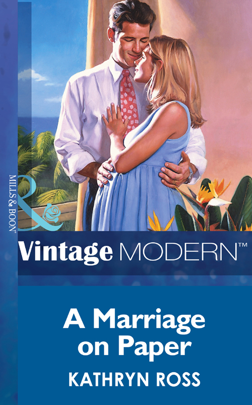 Обложка книги «A Marriage On Paper»